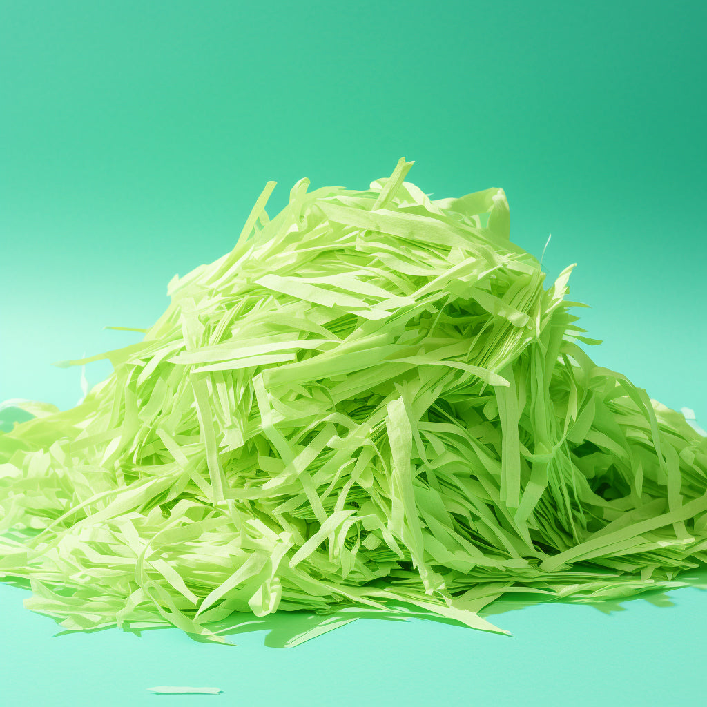 PAPYRUS SHREDDED PAPER (50G) - PASTEL GREEN