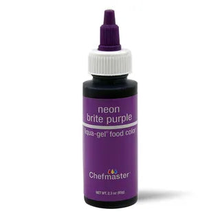 CHEFMASTER LIQUA-GEL NEON PURPLE 2.3OZ