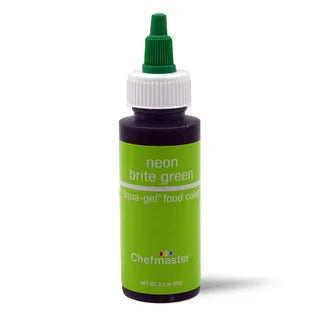 CHEFMASTER LIQUA-GEL NEON GREEN 2.3OZ