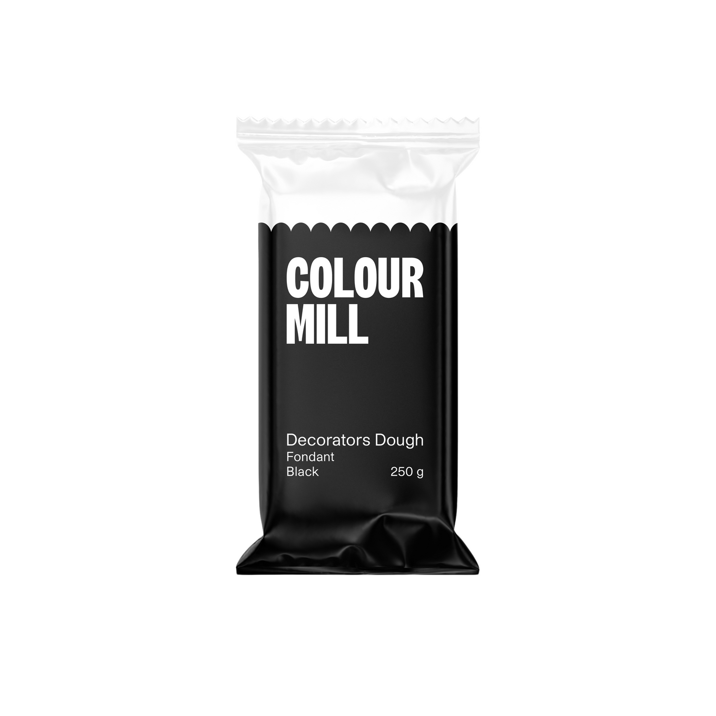 COLOUR MILL DECORATORS DOUGH BLACK 250G - Fondant