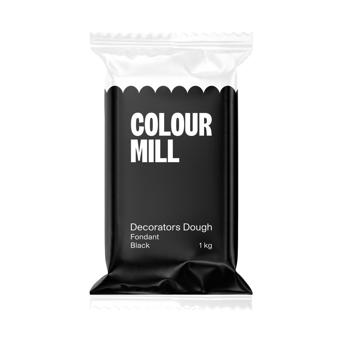 COLOUR MILL DECORATORS DOUGH BLACK 1KG - Fondant
