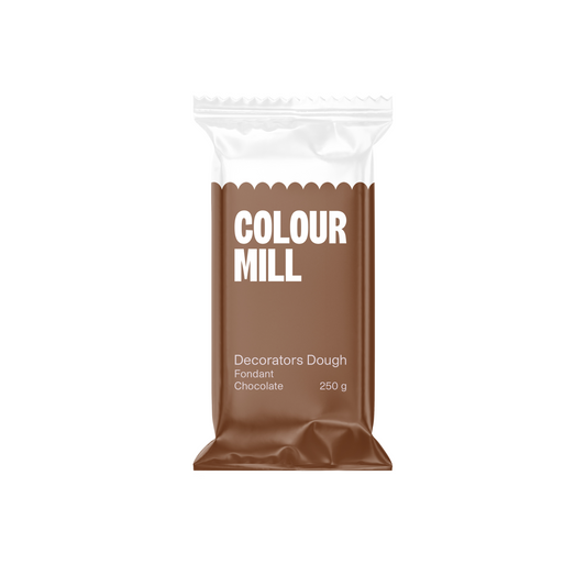 COLOUR MILL DECORATORS DOUGH CHOCOLATE 250G - Fondant