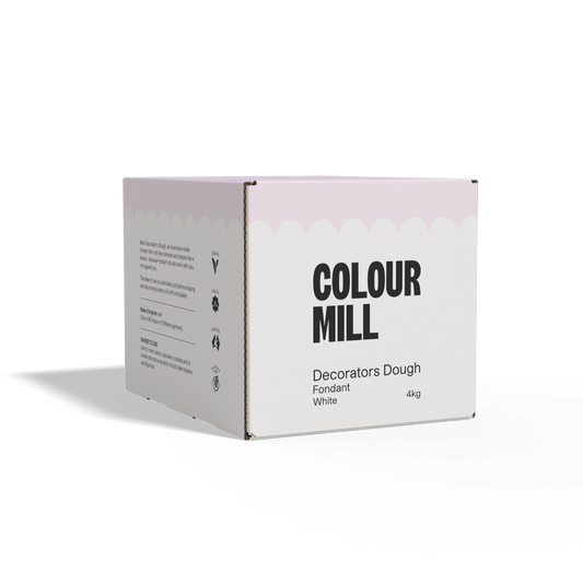 COLOUR MILL DECORATORS DOUGH WHITE 4KG Fondant