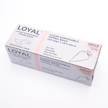 Loyal Disposable Piping Bags Clear 18" (100pc)