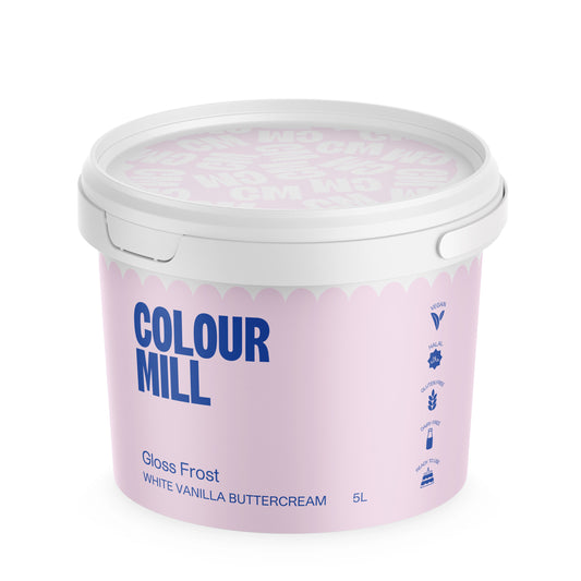 Colour Mill 'Gloss Frost' Buttercream White 5L