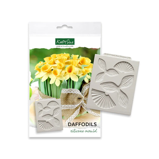 Daffodils Silicone Mould -  Katy Sue Moulds
