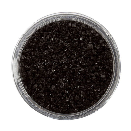 BLACK SANDING SUGAR (85G) - BY SPRINKS