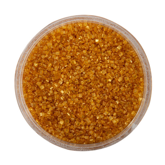 GOLD SANDING SUGAR (85G) - BY SPRINKS