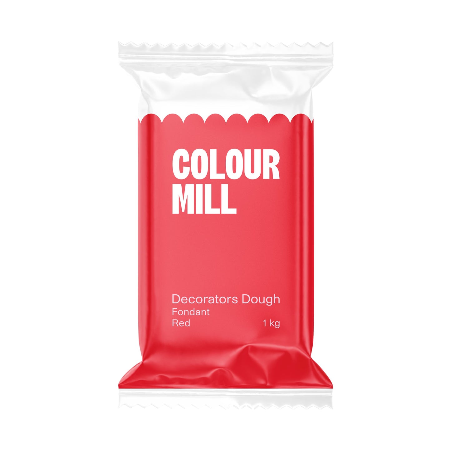 COLOUR MILL DECORATORS DOUGH RED 1KG - Fondant