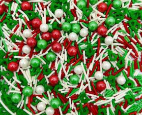 CHRISTMAS CRACKER SPRINKLE MIX 56g