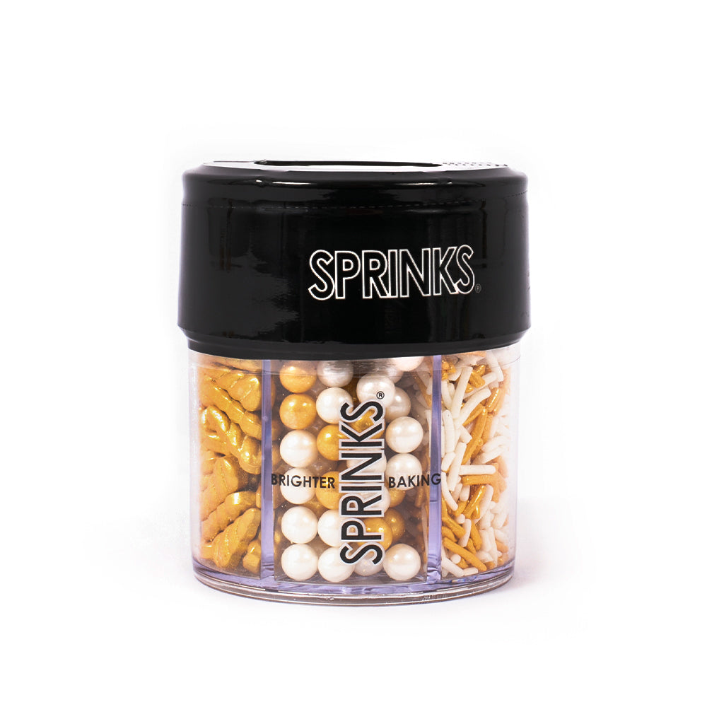 GOLD DREAMS 6 CELL SPRINKLES (85G) - BY SPRINKS