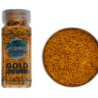 75g Pearl Gold  Jimmies – Iconic Sprinkles