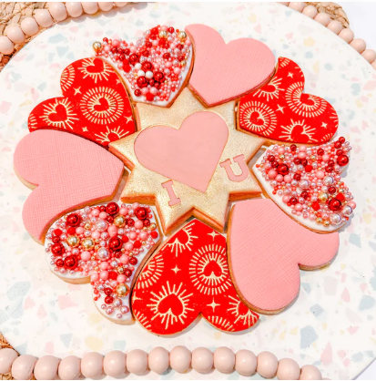Heart Platter Cutters (Bikkie Smalls) - Custom Cookie Cutters
