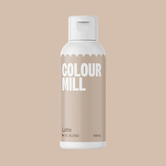 100ml Colour Mill Latte Oil Based Colouring 100ml