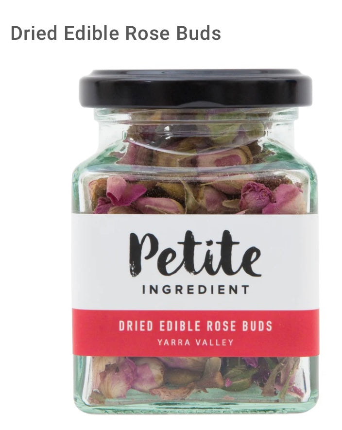 Petite Ingredients - Dried Edible Rose Buds – Across The Board Cake ...