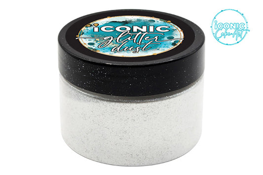 Diamond White Iconic Glitter Dust 50g: