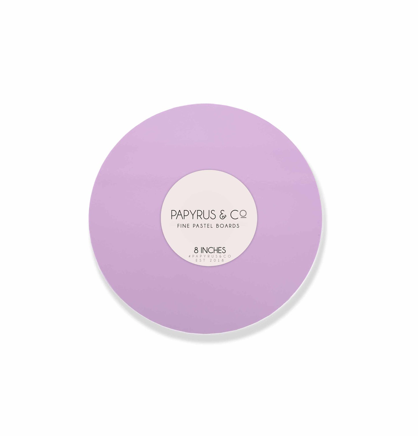 PAPYRUS PASTEL LILAC 8" ROUND MASONITE CAKE BOARD - PAPYRUR