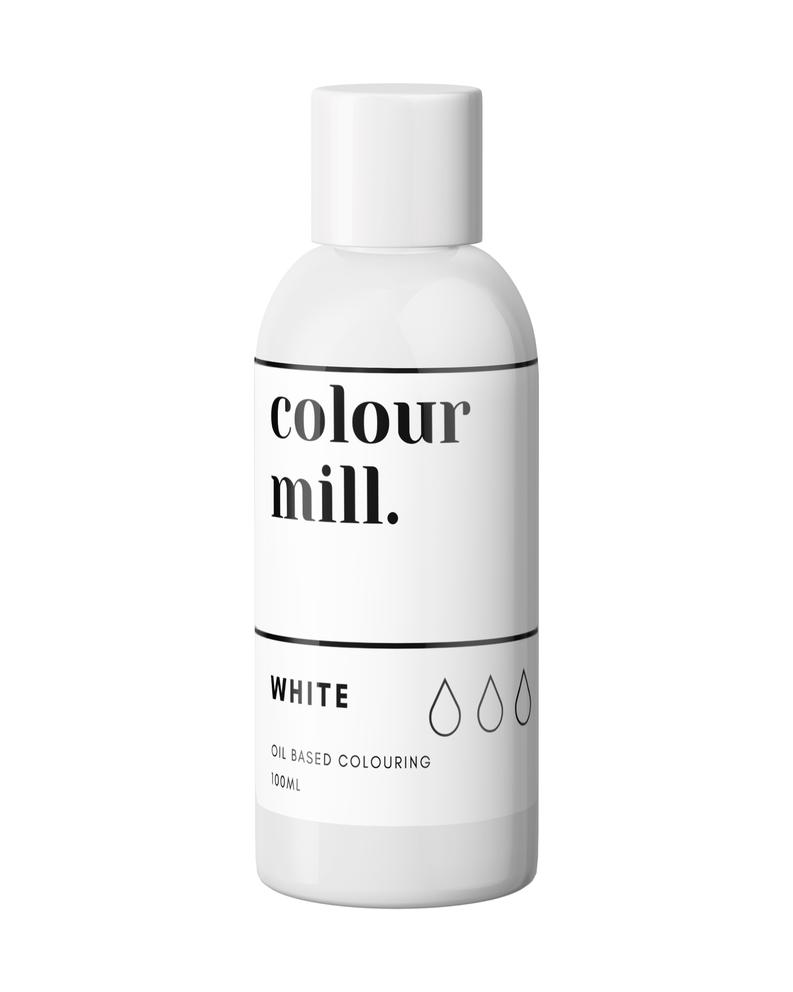 100ml Colour Mill White Oil Based Colouring 100ml