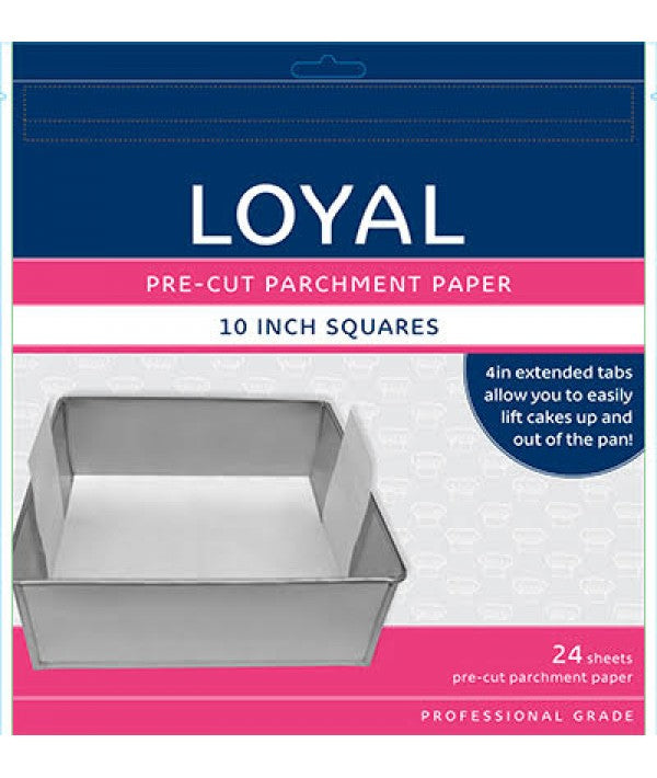 LOYAL PRE-CUT PAPER WITH TABS Square 250mm/10 inch