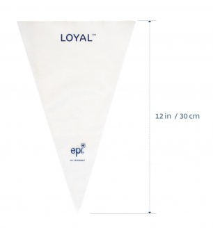 12" Disposable Piping Bags packet of 100 BIODEGRADABLE  Loyal