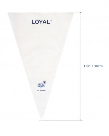 15" Disposable Piping Bags packet of 100 BIODEGRADABLE  Loyal