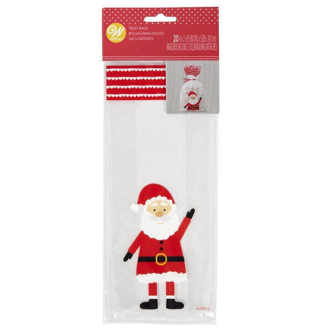 Wilton Santa Claus Treat Bags 20pc