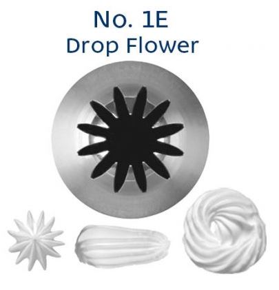LOYAL No.1E DROP FLOWER S/S PIPING TIP