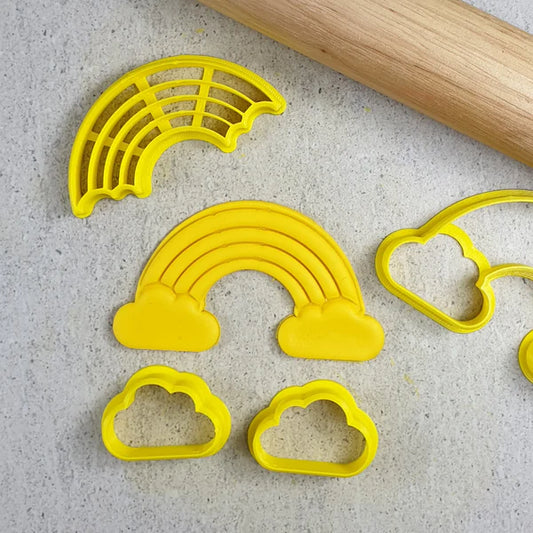 Rainbow Cutter Set - Custom Cookie Cutters