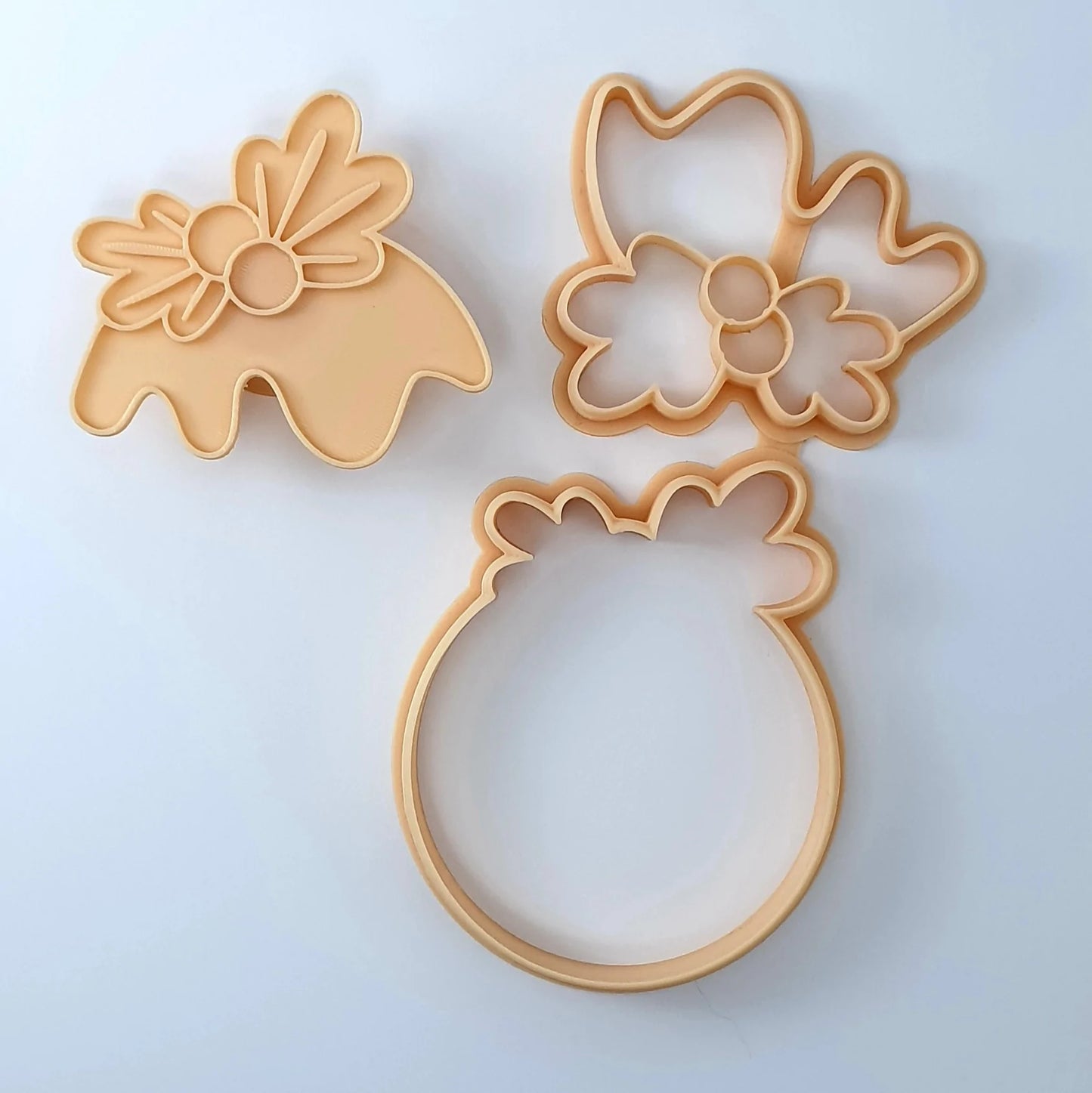 Large Christmas Pudding Cutter & Embosser Set (Little Biskut) Custom Cookie Cutters