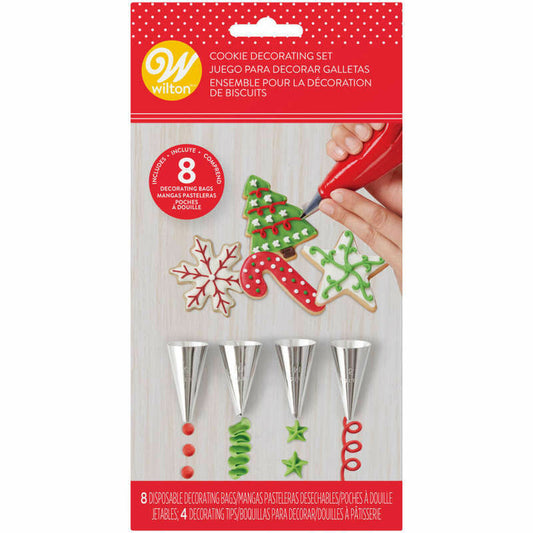 Wilton 12pc Holiday Cookie Decorating Set