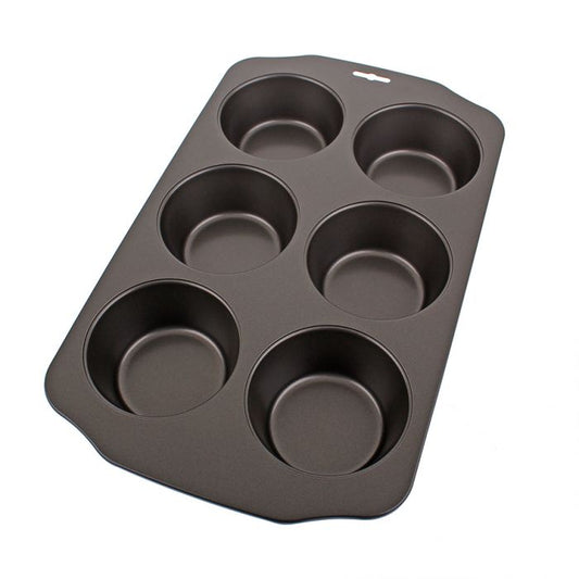 DAILY BAKE PROFESSIONAL NON-STICK 6 CUP JUMBO MUFFIN PAN
