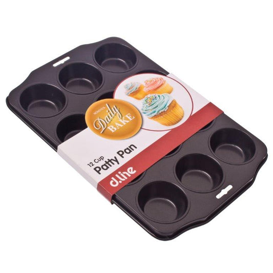 12 Cup Patty Cake Pan - 408 size liners