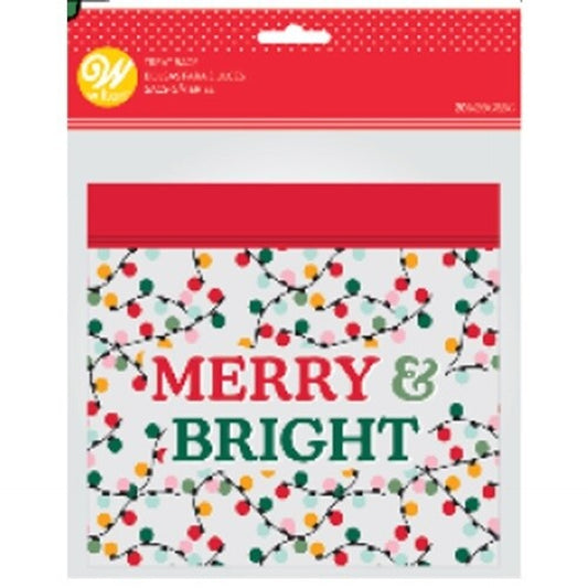 Wilton Merry and Bright Resealable Treat Bag