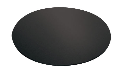 15" Round Black LOYAL Masonite Cake Board