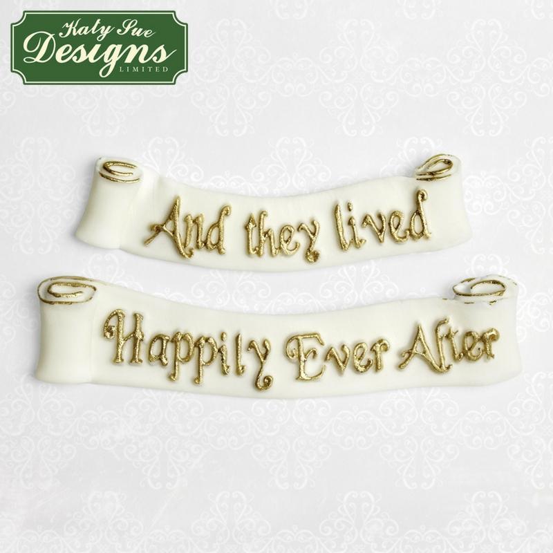 Happily Ever After Silicone Mould - Katy Sue Mould
