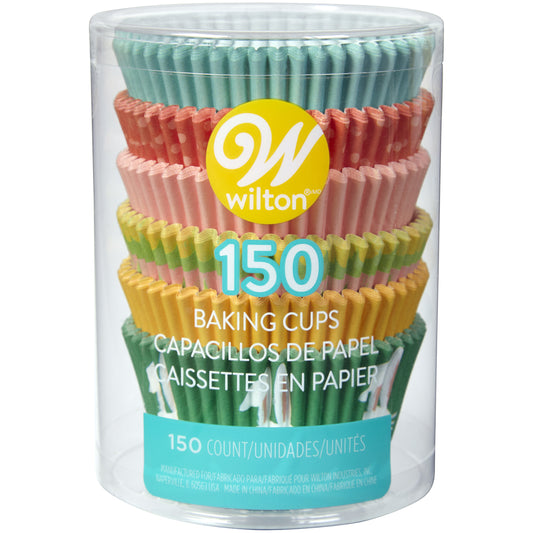 WILTON EASTER STANDARD BAKING CUP TUBE 150PC
