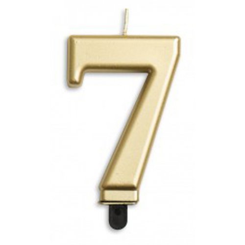 #7 Gold Jumbo Candle