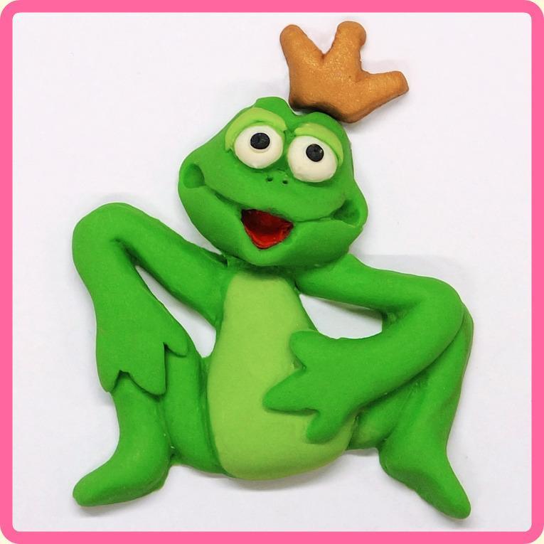 Sugar Buttons Frog Prince Silicone Mould - Katy Sue Mould
