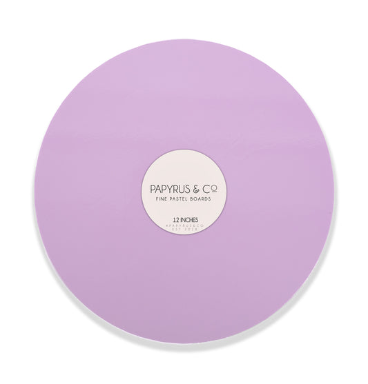 PAPYRUS PASTEL LILAC 12" ROUND MASONITE CAKE BOARD - PAPYRUR