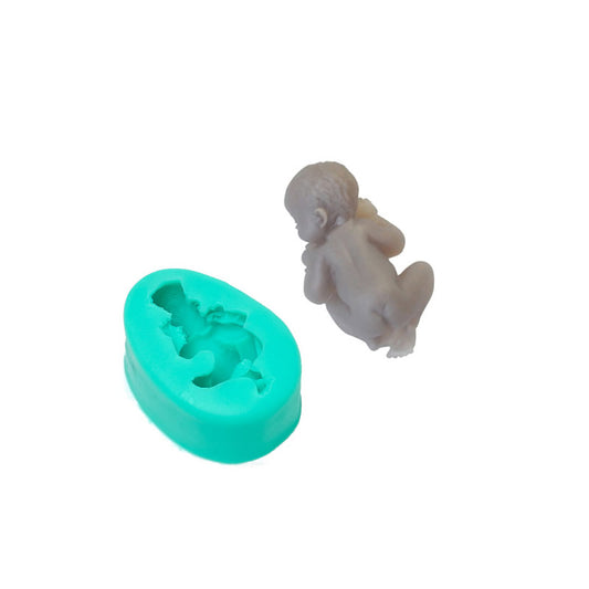 SILICONE MOULD - SMALL BABY SLEEPING