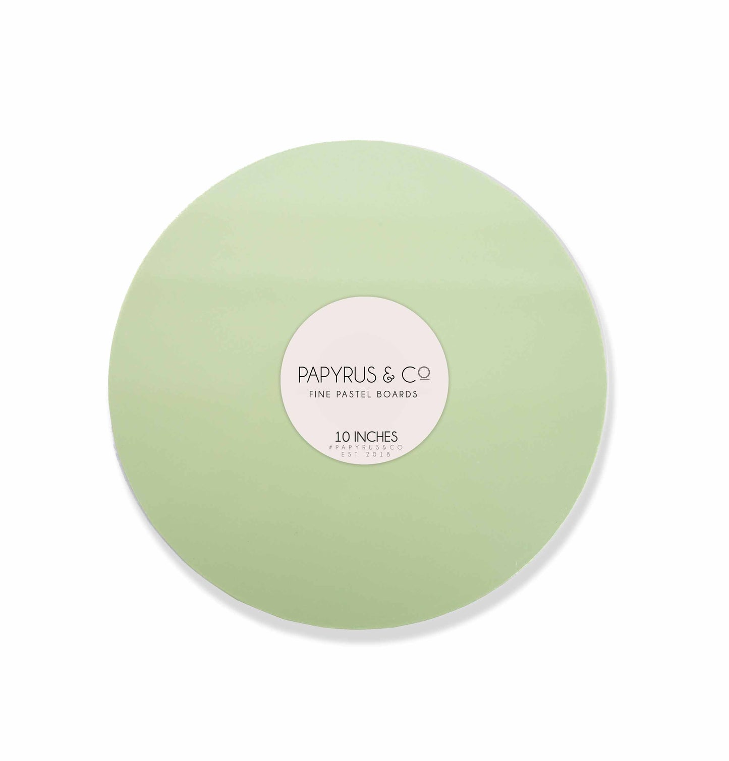 PAPYRUS PASTEL GREEN 10" ROUND MASONITE CAKE BOARD - PAPYRUR