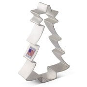 Christmas Tree with Star Cookie Cutter - Tin