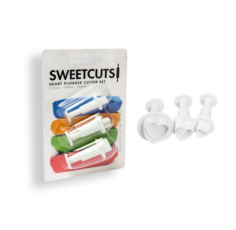 HEART PLUNGER CUTTERS - SWEETCUTS