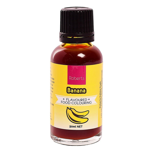 Roberts Confectionery - Banana Flavour Colour 30ml