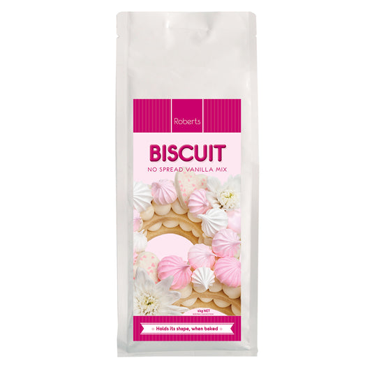 No Spread Vanilla Biscuit Mix 1kg - Robert's