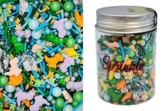 JURASSIC ADVENTURE SPRINKLE - MIXED SPRINKLES - 100G