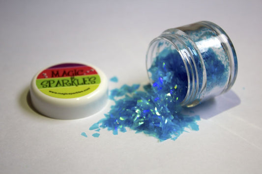 BLUE - 2 GRAMS - MAGIC SPARKLES - 100% edible glitter