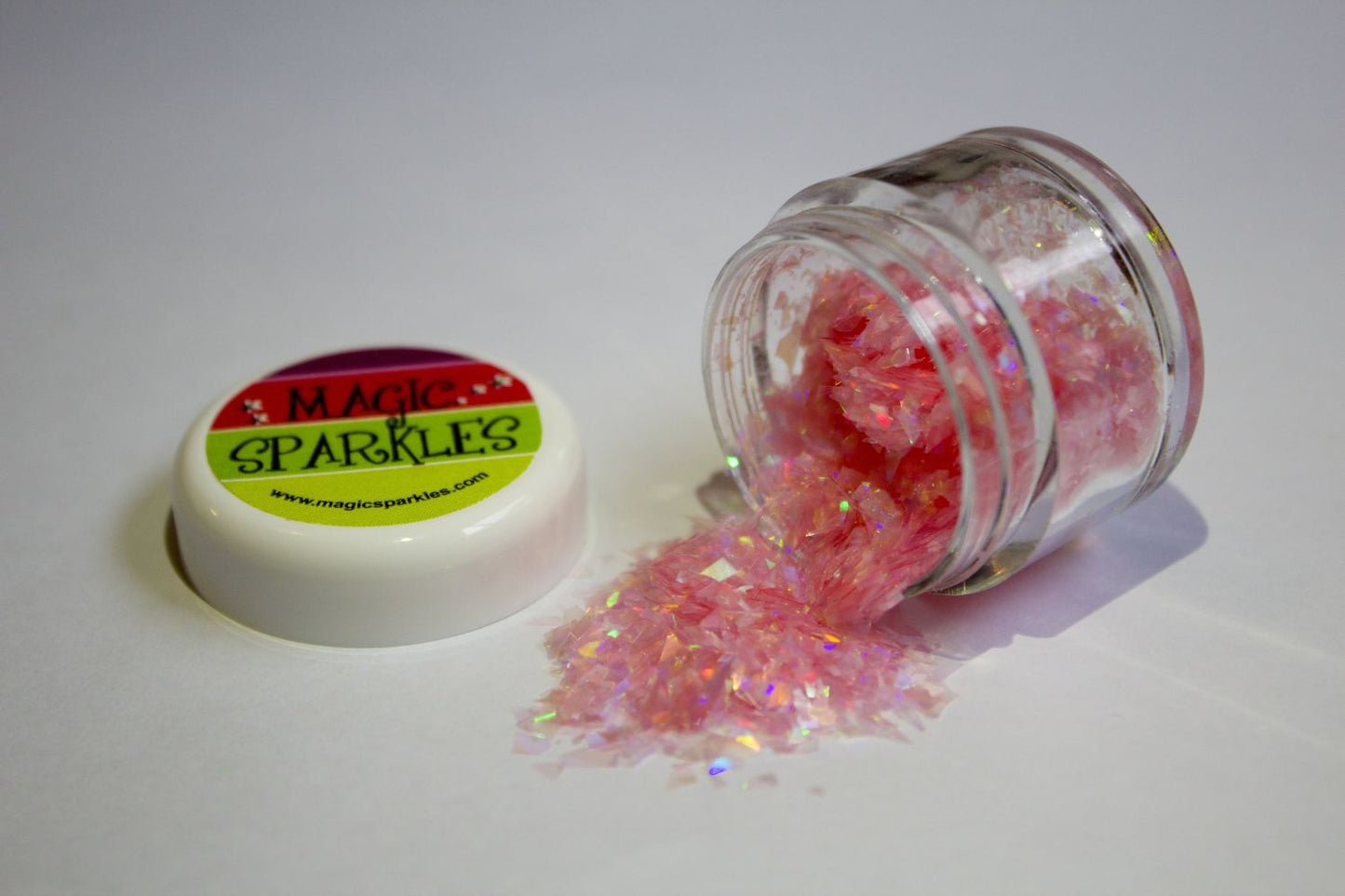 HINT OF PINK - 2 GRAMS - MAGIC SPARKLES - 100% edible glitter