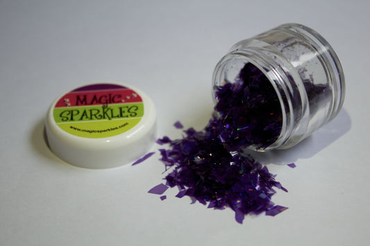 VIOLET  - 2 GRAMS - MAGIC SPARKLES - 100% edible glitter