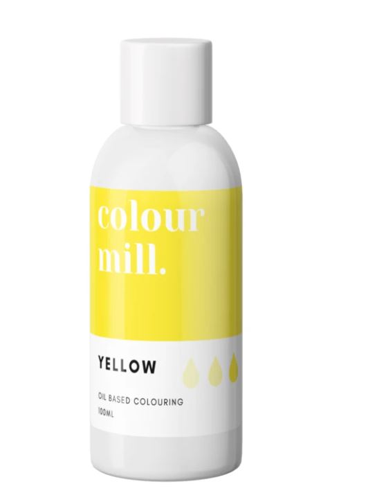 100ml Colour Mill Yellow Oil Based Colouring 100ml